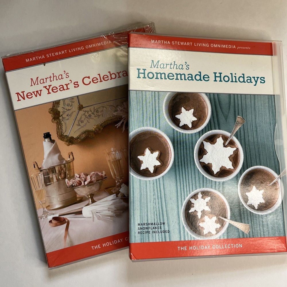 The Martha Stewart Holiday Collection Set of 2 DVDs